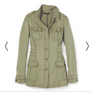White House Black Market Military Field Jacket